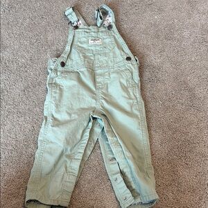OshKosh B'gosh Mint Green Kids Overalls